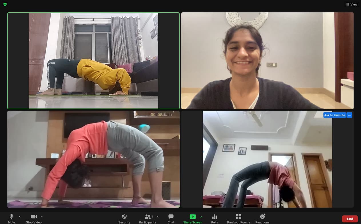 Yoga learning materials by Pankhuri 