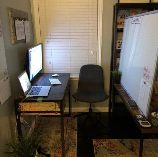 Teaching setup of Ravi Kumar for private tutoring 