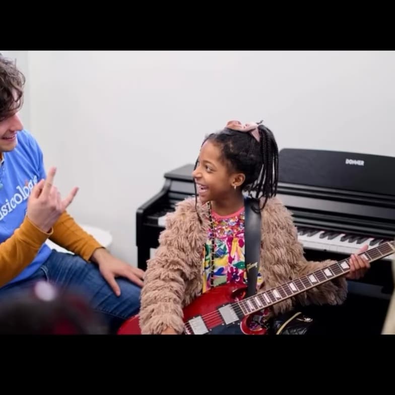 Preston conducting a lesson 