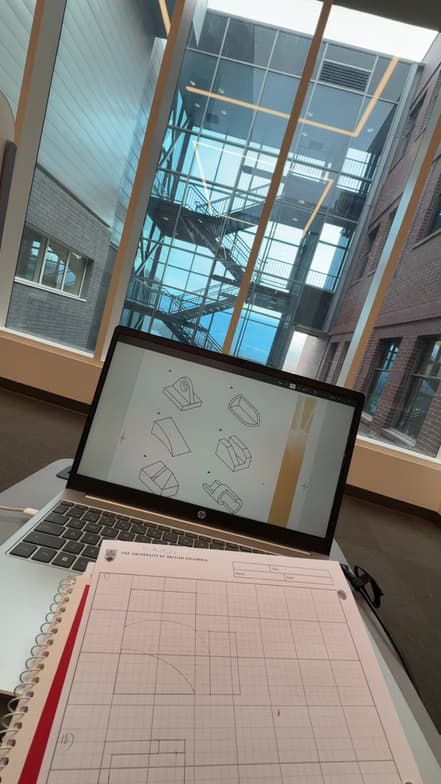 Teaching setup of Anhad Kaur for private tutoring 