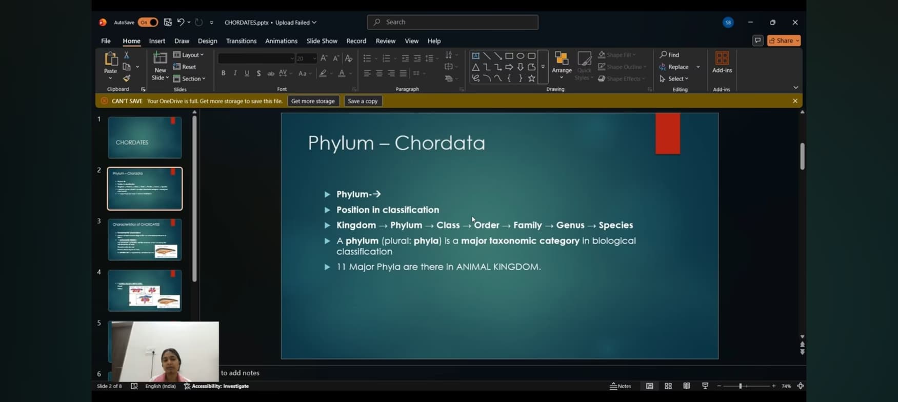 Live performance with Biology by Surbhi  