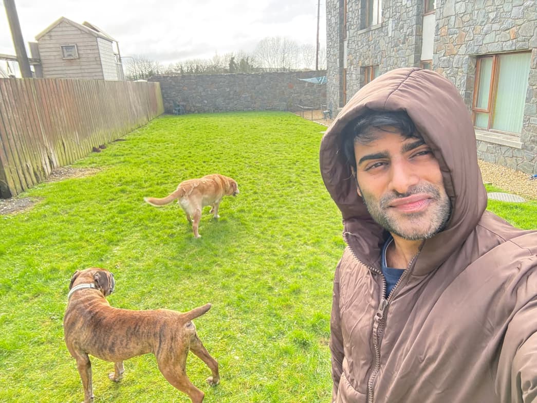 Edeshanenjoying a hobby outside teaching 