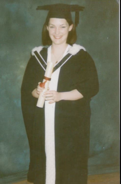 Graduation ceremony photo of Neeve 