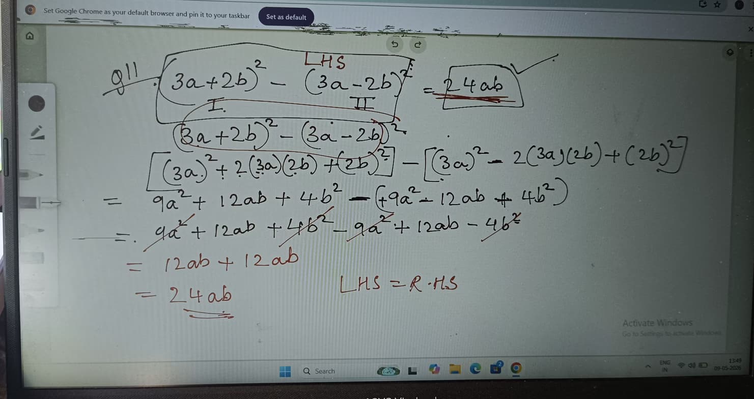Live performance with Mathematics by Chaitra  