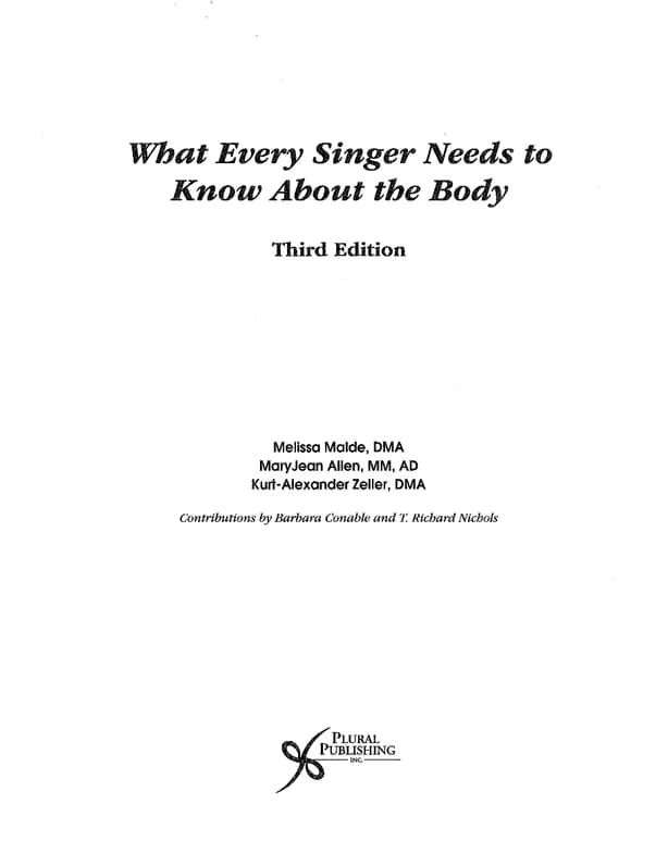 Singing learning materials by Ashley 