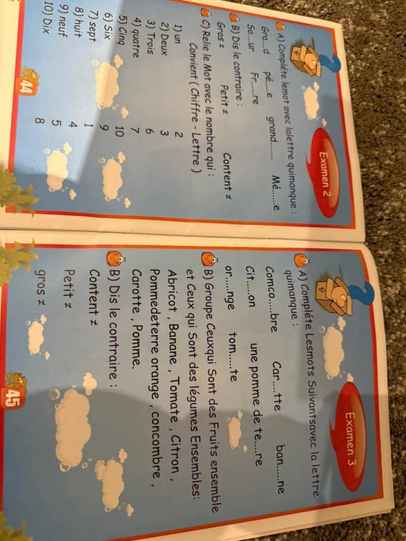 French learning materials by Isis 