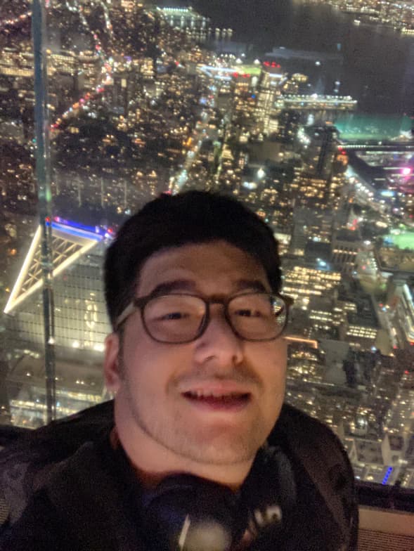 Travel snapshot of Karl during a trip 