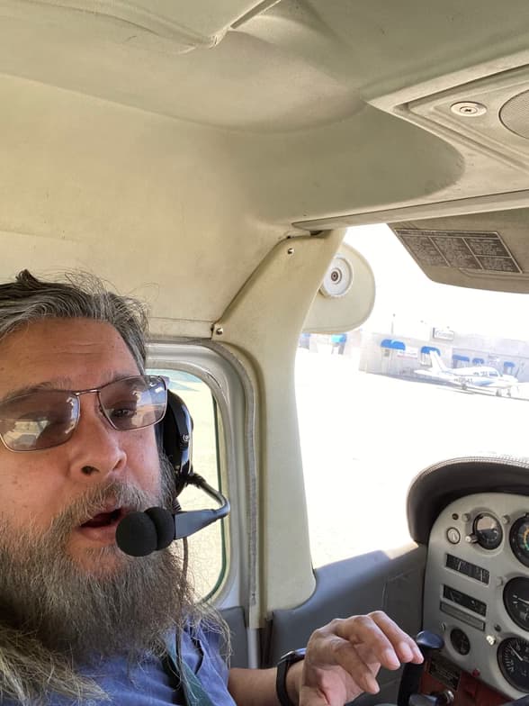 Dinoenjoying a hobby outside teaching 