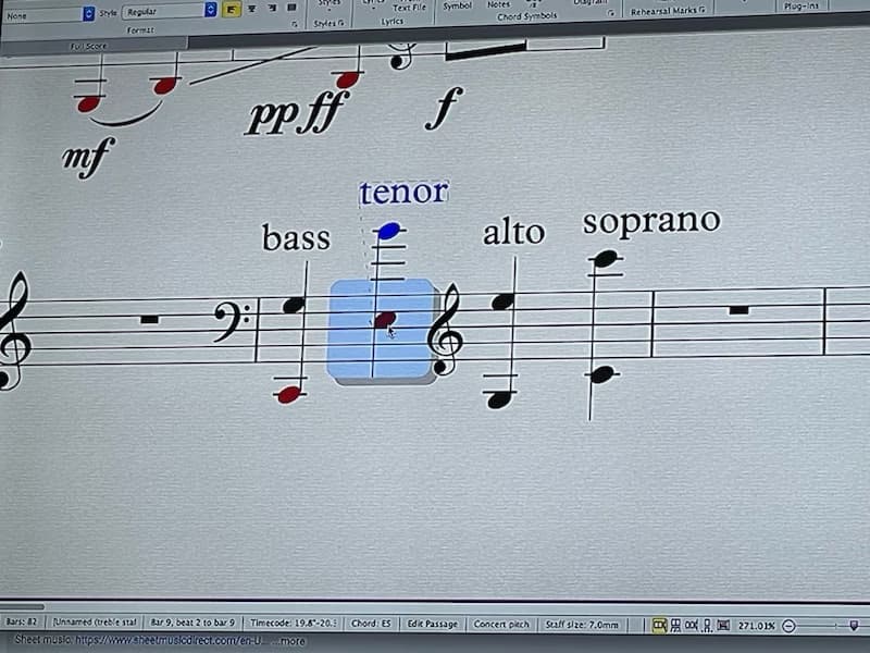 Piano learning materials by Sora 