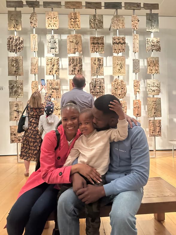 Travel snapshot of Kelechi during a trip 