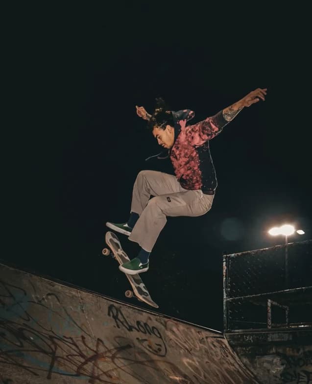 Jalenenjoying a hobby outside teaching 