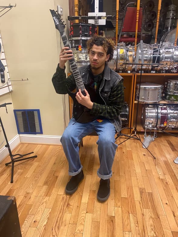 Jalenenjoying a hobby outside teaching 