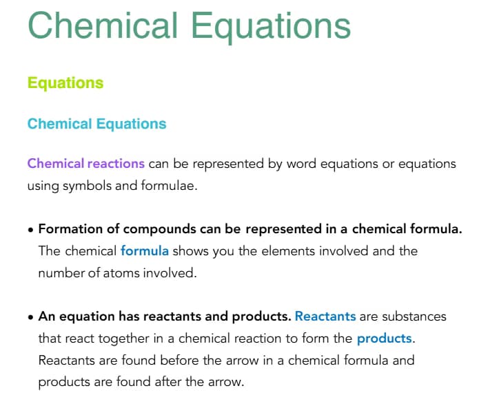 GCSE learning materials by Vaishnavi 