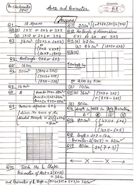 Mathematics learning materials by Gayathri 