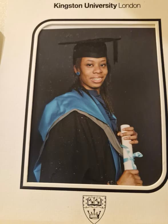 Graduation ceremony photo of Mgbechi 