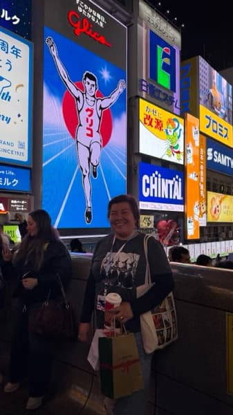 Travel snapshot of Cristina  during a trip 