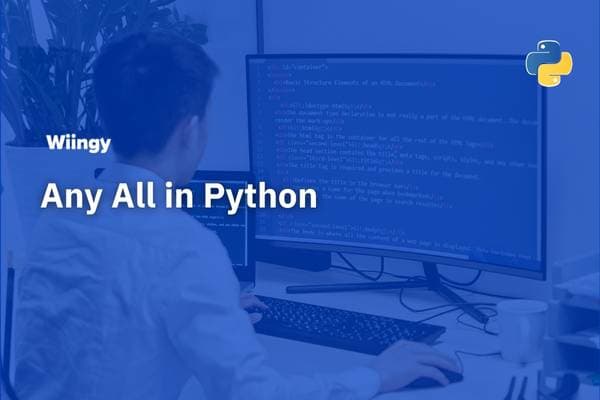 any all in python