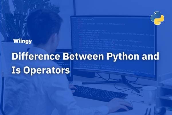 python equality and is identity operator