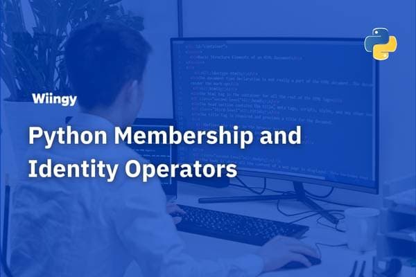 python membership and identity operators