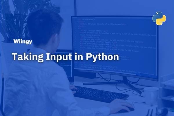 Taking Input in Python