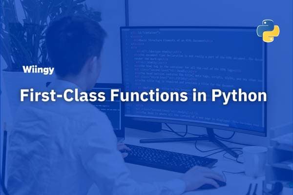 first class functions in python