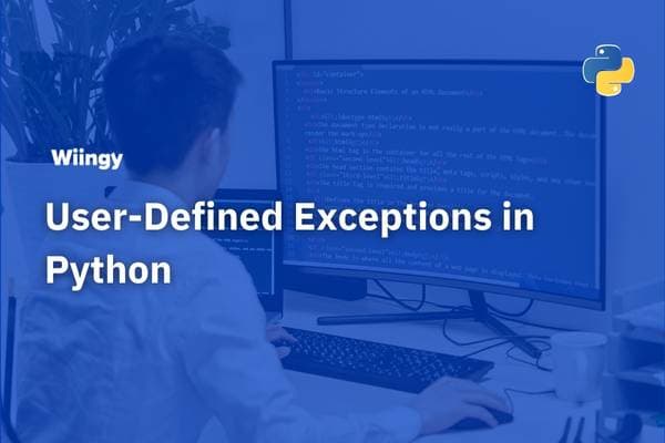 user defined exceptions in python