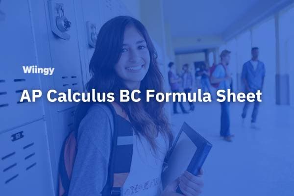 AP Calculus BC Formula Sheet