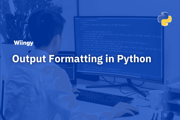 Output Formatting in Python