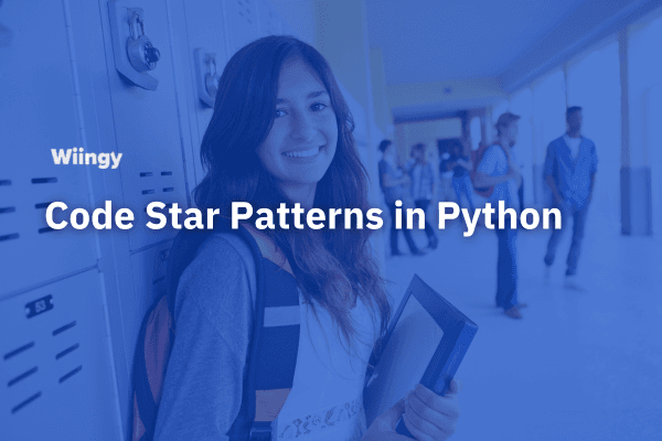 star pattern python program