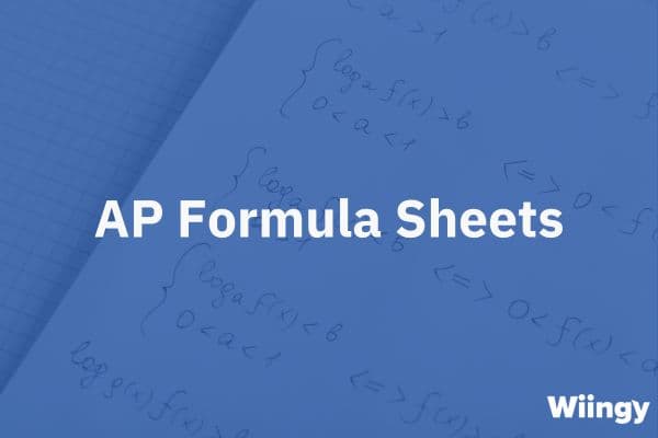 AP Formula Sheets