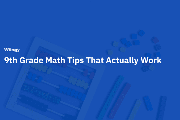 9th-grade math tips