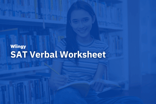 SAT Verbal Worksheet