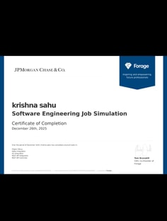 Profile photo of Krishna Sahu, undefined tutor at Wiingy