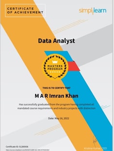 Profile photo of Mohammed Abdul Rafay Imran Khan, undefined tutor at Wiingy