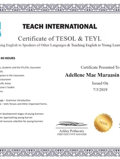 Profile photo of Adellene Mae Ocaba, undefined tutor at Wiingy