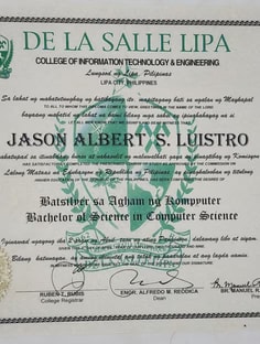 Profile photo of Jason Albert Luistro, undefined tutor at Wiingy