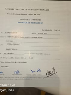 Profile photo of Vishal Prajapat, undefined tutor at Wiingy