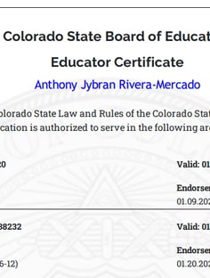 Profile photo of Anthony Rivera-Mercado, undefined tutor at Wiingy