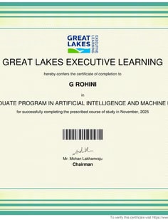 Profile photo of Rohini G, undefined tutor at Wiingy