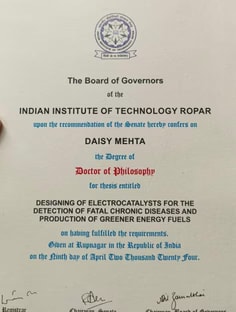 Profile photo of Daisy Mehta, undefined tutor at Wiingy