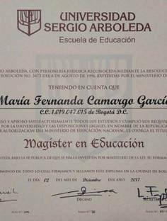 Profile photo of Maria Fernanda Camargo, undefined tutor at Wiingy