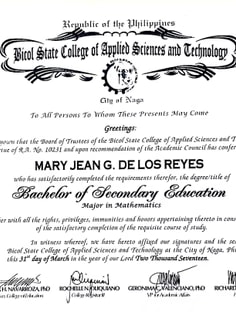 Profile photo of Mary Jean De Los Reyes, undefined tutor at Wiingy