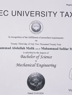 Profile photo of Muhammad  Abdullah, undefined tutor at Wiingy