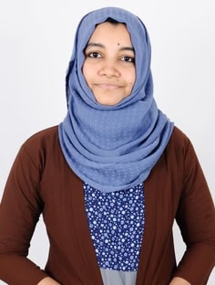 Profile photo of Fareeda A K, undefined tutor at Wiingy