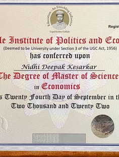 Profile photo of NIDHI KESARKAR, undefined tutor at Wiingy