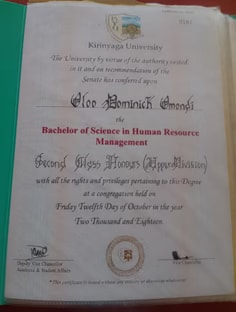 Profile photo of Dominick  Oloo, undefined tutor at Wiingy