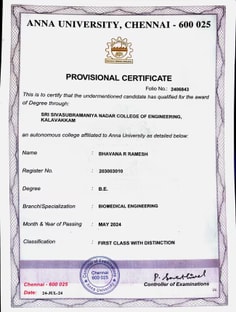 Profile photo of Bhavana Ramesh, undefined tutor at Wiingy