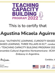 Profile photo of Agustina Aguirre, undefined tutor at Wiingy