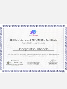 Profile photo of Tshegofatso  Tlhobelo , undefined tutor at Wiingy