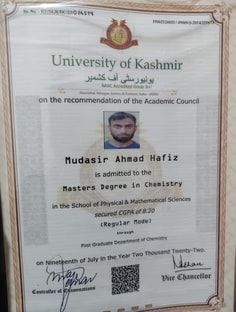 Profile photo of Mudasir Ahmad Hafiz, undefined tutor at Wiingy